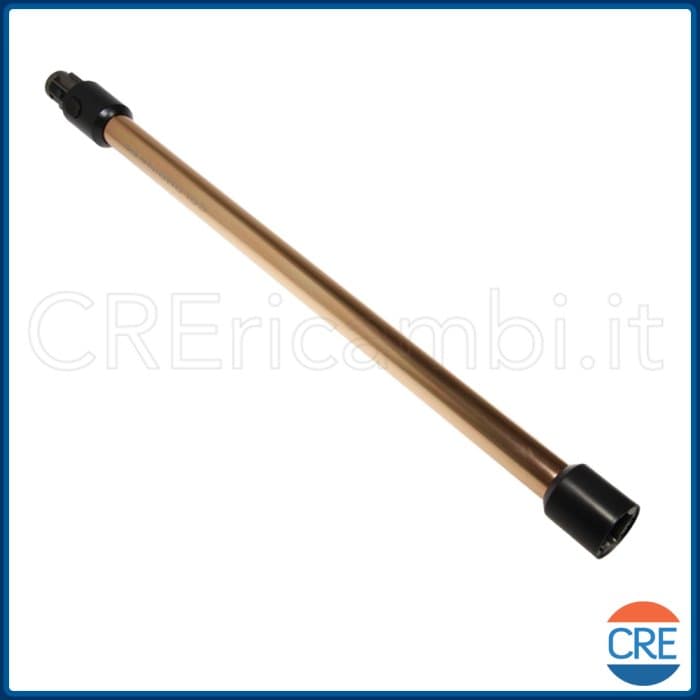 Tubo Rigido Aspiratore Oro per Colombina Evo Hair XLM408, XLM418, XLM510 - 2