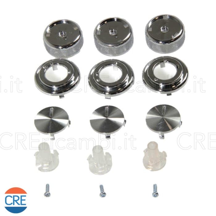 Manopole x3 per Bistecchiera Elettrica CGH900, CGH910, CGH912 - 2
