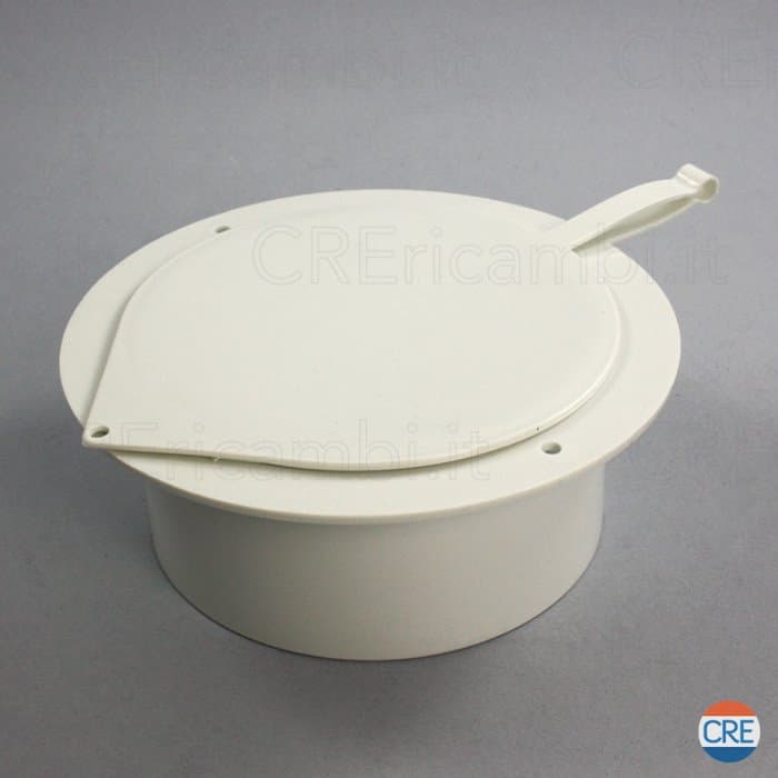 Flangia Tappo D int 121mm per Condizionatore Pinguino PAC100, PACC100, PACWE110... - 4