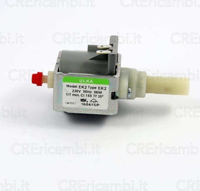 Pompa Ulka, EK2, 56W, per Macchina da Caffè – De Longhi – bianco
