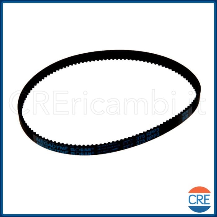 Cinghia 375 RPP3 per Il Gelataio Simac GC2000E, GC6000, DeLonghi ICK5000, ICK8000 .. - 2