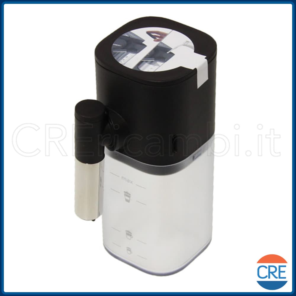 Caraffa Latte Completa Nera per Nespresso Lattissima One Evo EN510, F121 - 2