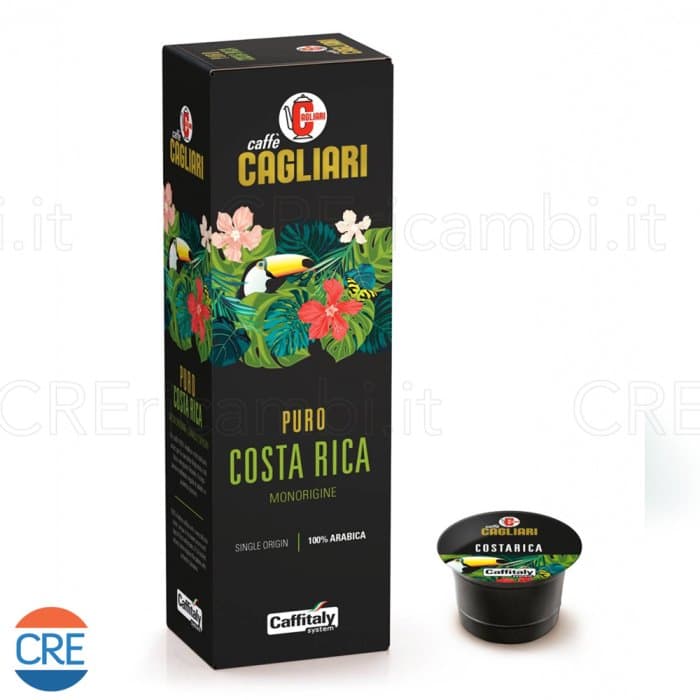 Caffè Costa Rica, 10 Capsule Monorigine Cagliari Originali per Caffitaly System - 2