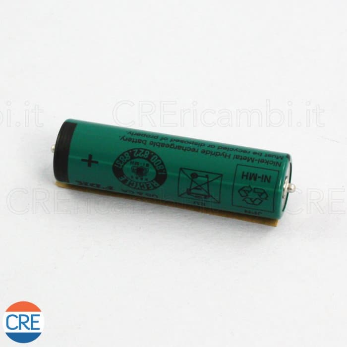Batteria Ricaricabile NiMH AA  Rasoio Smart Control Series 1-3 370 380 390 4840 4845 4875 5770 - 2