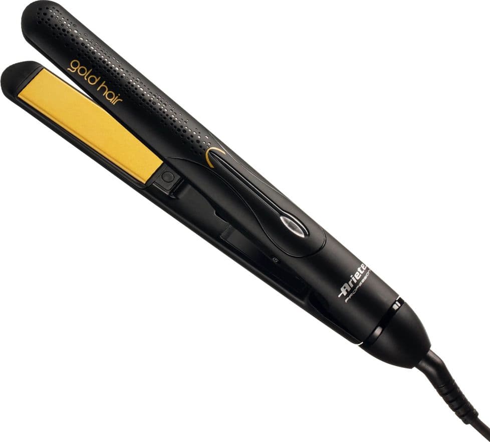 Piastra per Capelli Professionale Gold Hair 8143 Ariete – giallo