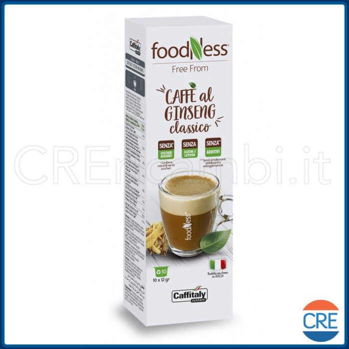Bevanda Caffè al Ginseng Classico, 10 Capsule FoodNess per Caffitaly System - 2