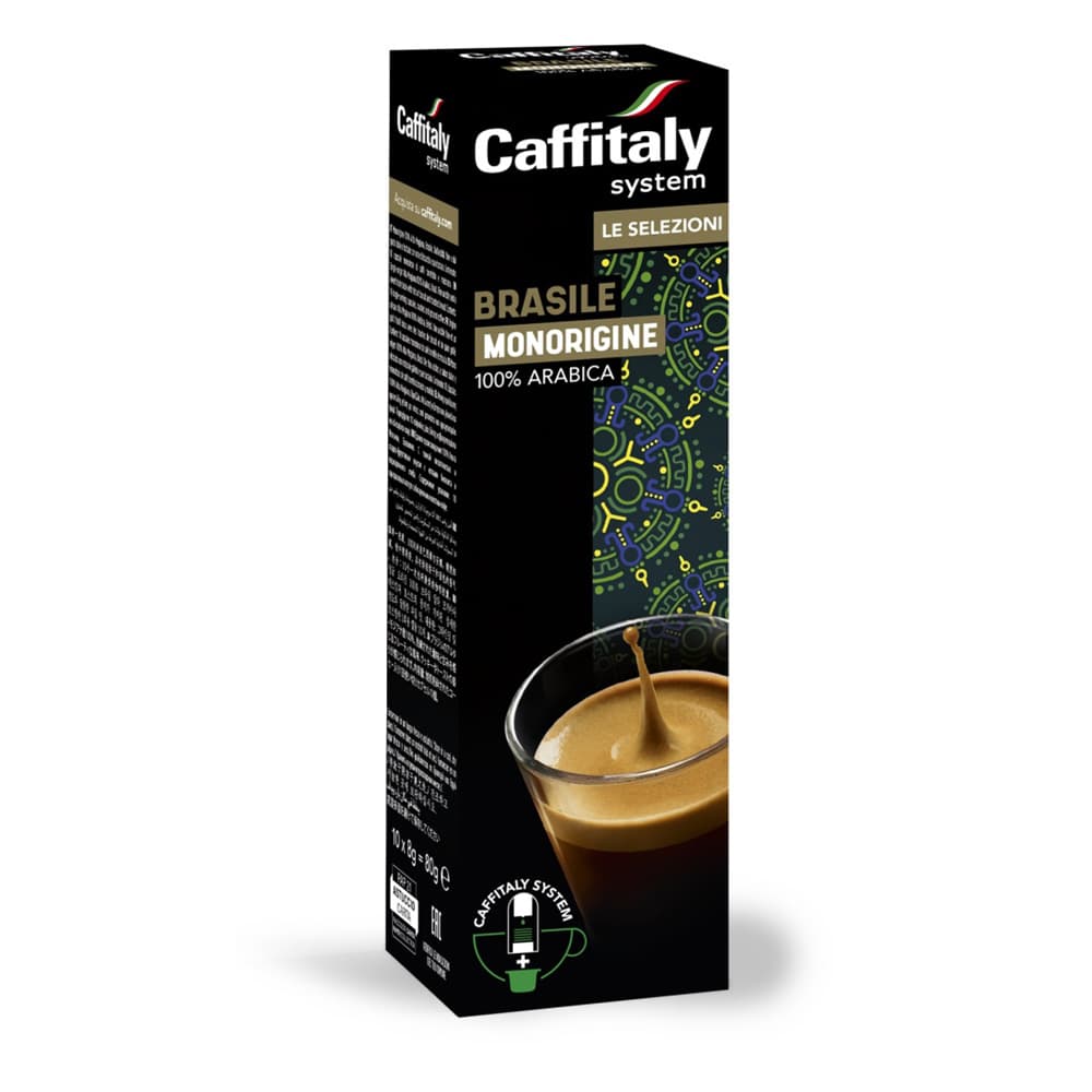 Caffè Brasile, 10 Capsule Monorigine Originali per Caffitaly System - 2