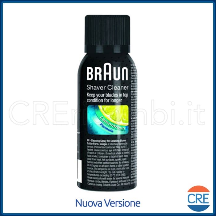 Spray Pulizia 100ml per Rasoio Elettrico - 2