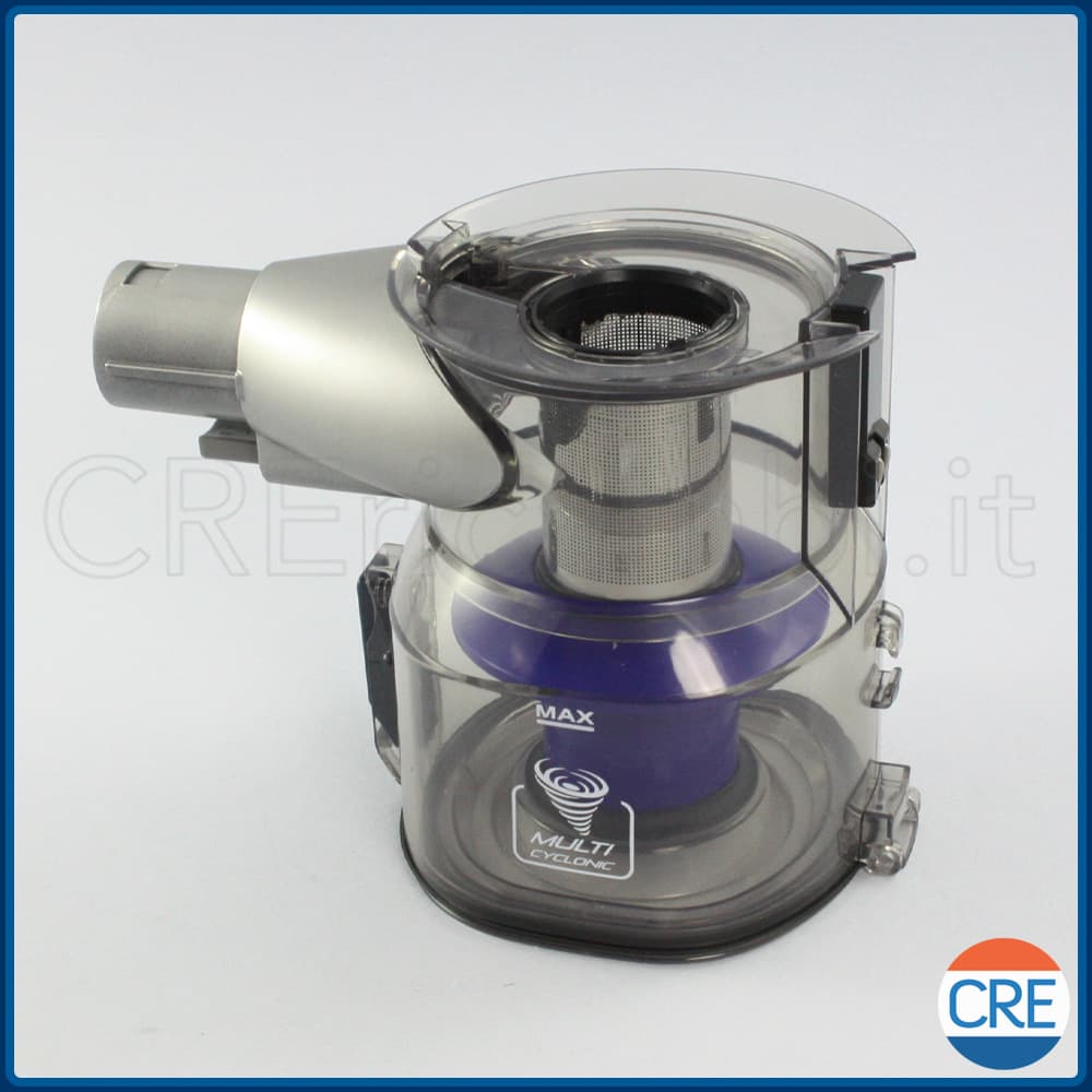 Contenitore Polvere Blu, Grigio per Lithium 22V 2723, 2724, 2756, SVD20.000BL - 2
