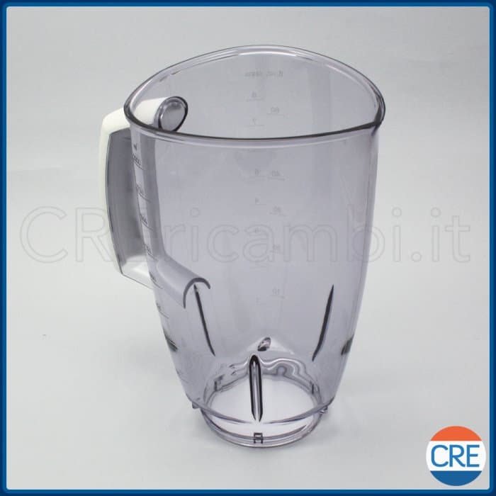 Bicchierone Plastica Maniglia Bianca per Frullatore 4184, 4186 - 2