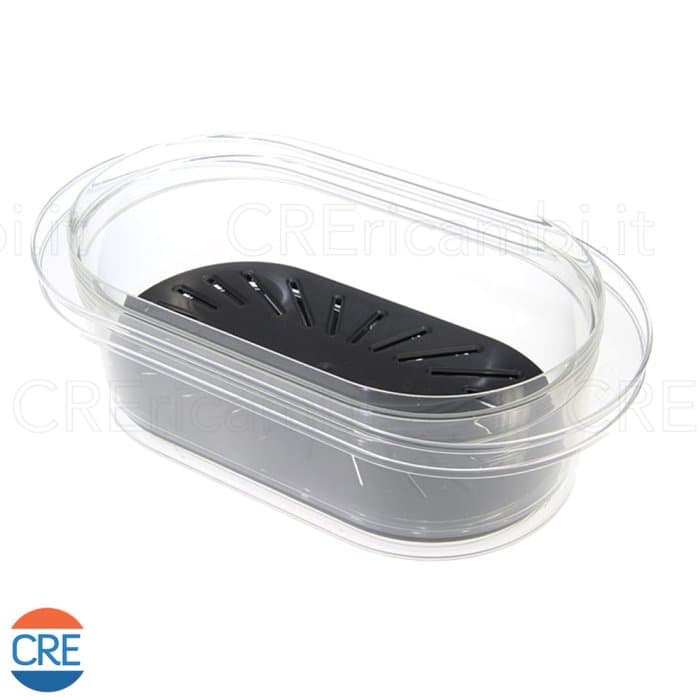 Cestino Recipiente Vapore Trasparente - 3216 FS5100 Identity Collection - 2