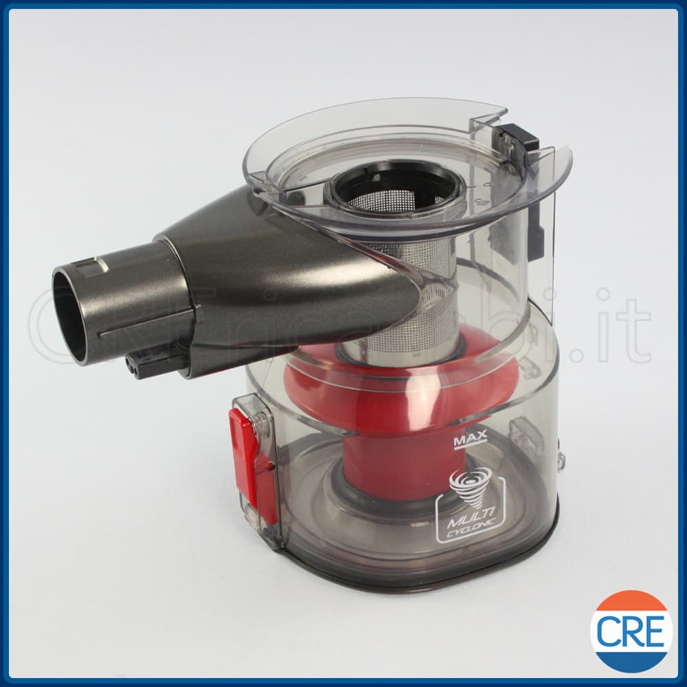 Contenitore Polvere Rosso/Grigio per Lithium 22V 00P275801TCD - 2