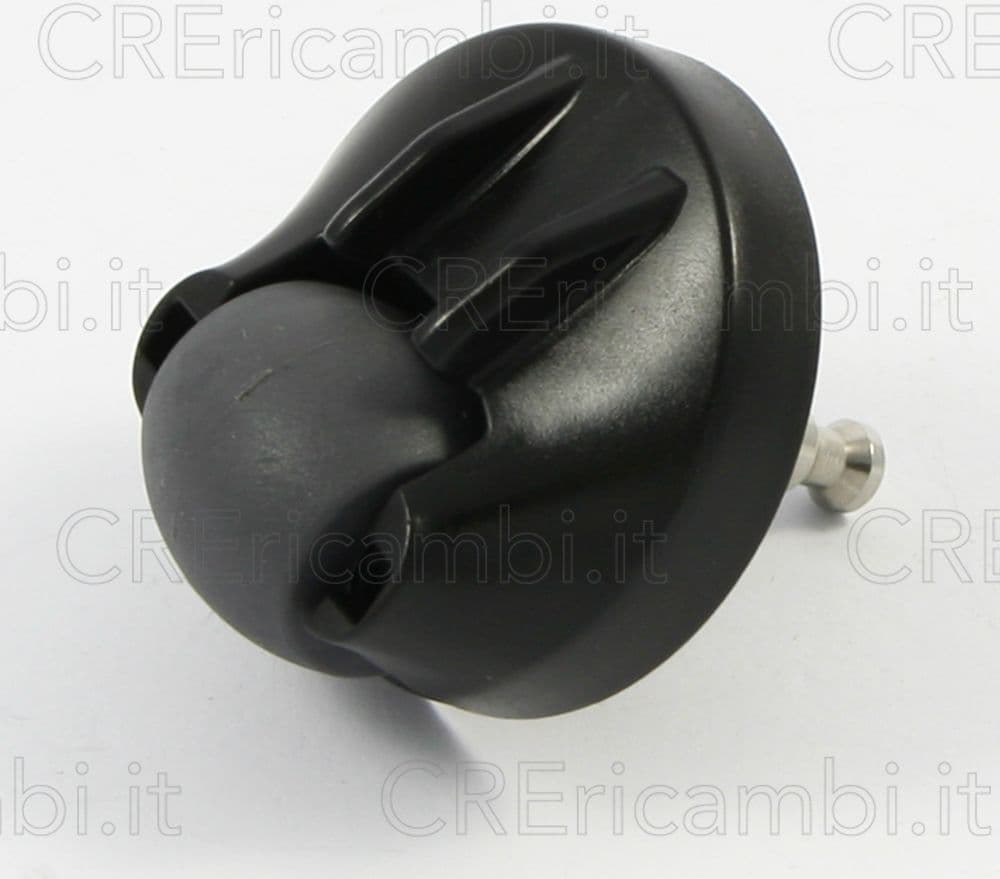 Ruota Pivotante Centrale Anteriore per Briciola 2711, 2717, Profimaster 2714, Evo 2.0 2712, XClean 2718 – Ariete – grigio