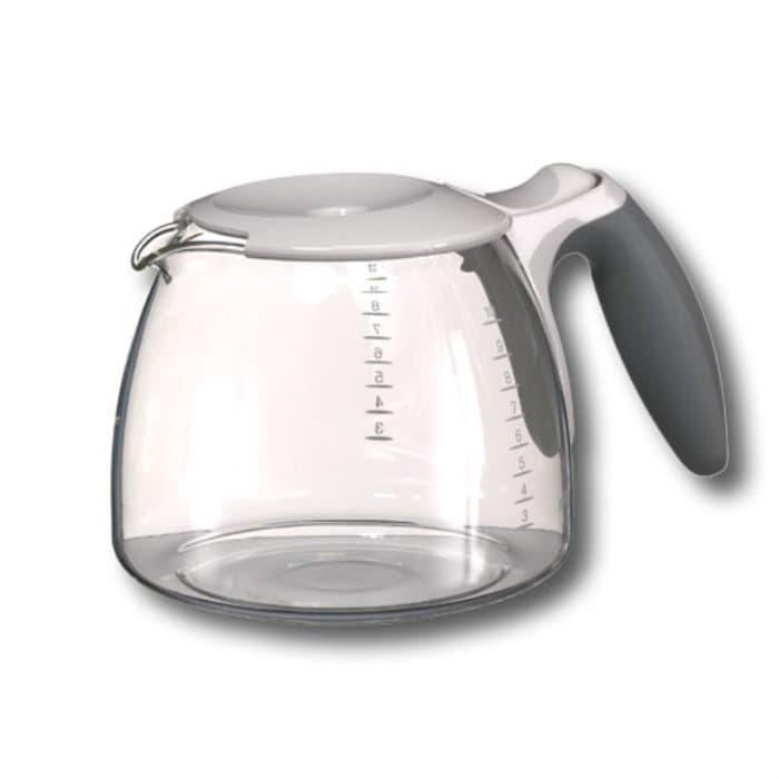 Caraffa Bianca 10 Tazze per 3104, 3105, AromaPassion, AromaDeluxe, CafèHouse - 2