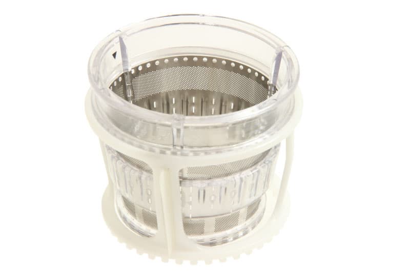 Filtro con Supporto Rotante Bianco 11cm per Centrika Metal 0177 - 2