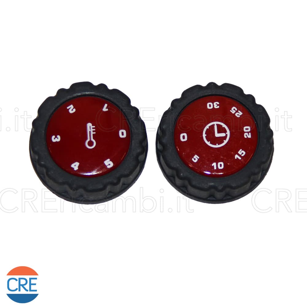 Manopole Selezione Temperatura e Timer per Forno Da Gennaro 905, 909 - 2