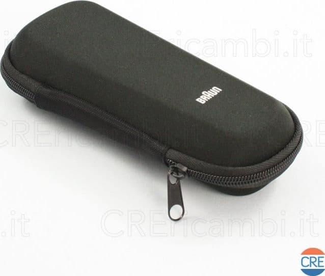 Astuccio Viaggio per Series3, CruZer5, CruZer6, Series7, Series5, WaterFlex – Braun – pelle