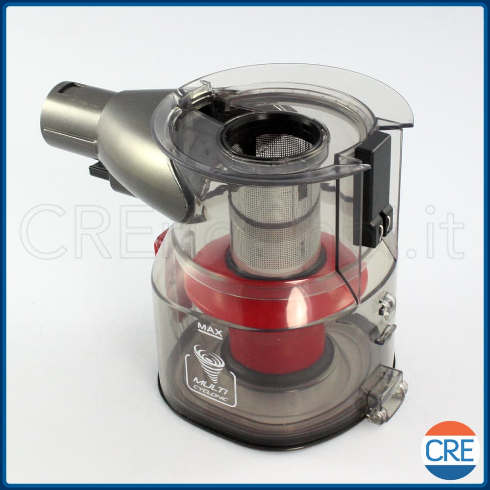 Contenitore Polvere Rosso, Grigio per Lithium 22V 2757 - 2
