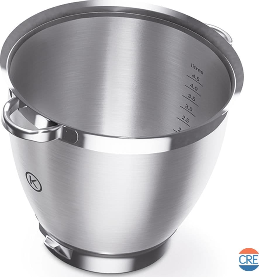Ciotola Acciaio 6,7 L con Maniglie per Chef XL Sense KVL60 – Kenwood – cucina