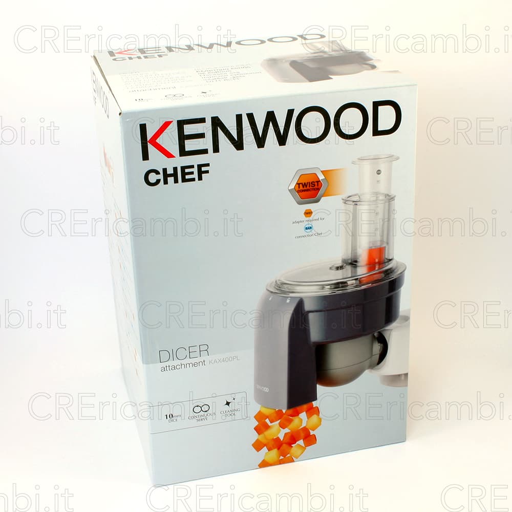 Accessorio Tagliacubetti (Twist) per Chef Sense, Elite, Titanium, Cooking Chef - 2