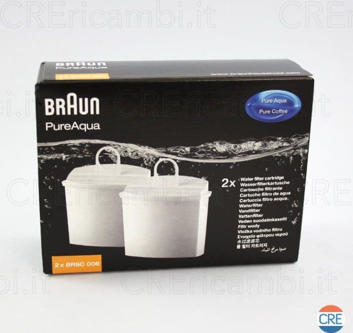 Filtro Acqua x2 - BRSC006 – Braun – cucina