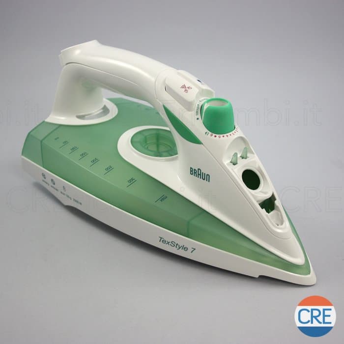 Manico Bianco Verde Ferro da Stiro TexStyle 7 - 2