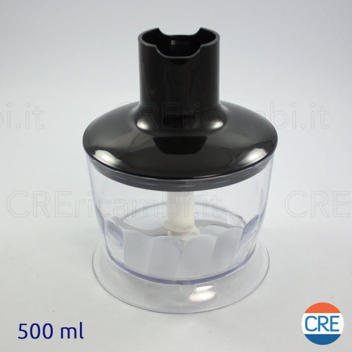 Kit Accessori Contenitore 500ml + Coperchio EasyClickPlus + Lama - Multiquick 42 - 2