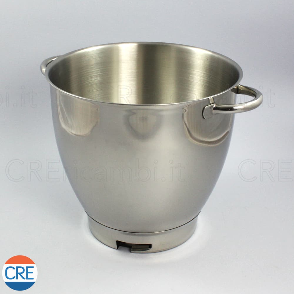 Ciotola Impasti Acciaio Inox 6,7 L per Major KM02, KM6, KM8, KMM040, KMM7, KPL90 - 2