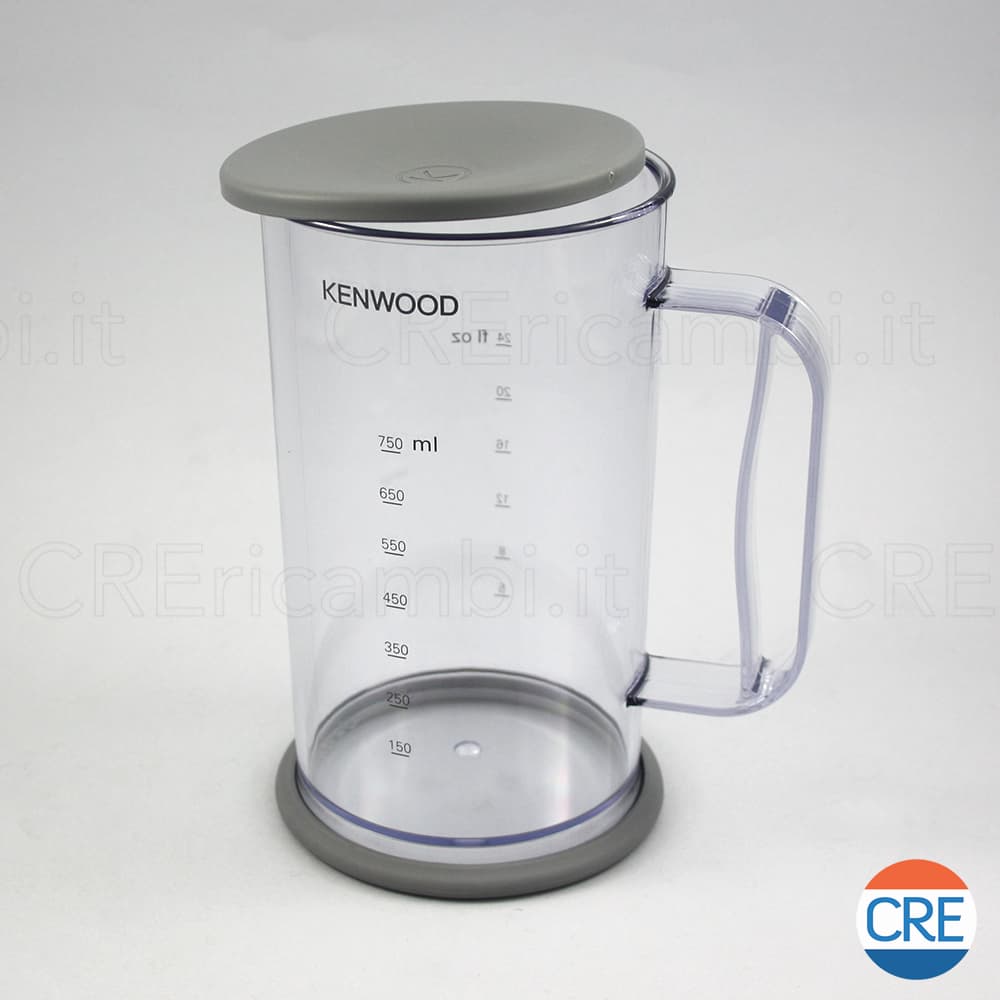 Bicchiere Graduato con Coperchio per Frullatore HB600, HB720, HB887, HBM710, HDP30, HDP400 - 2