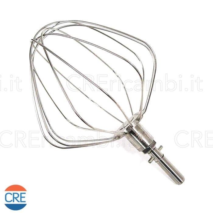 Frusta a 6 Fili Acciaio con CirClip - Chef - 2
