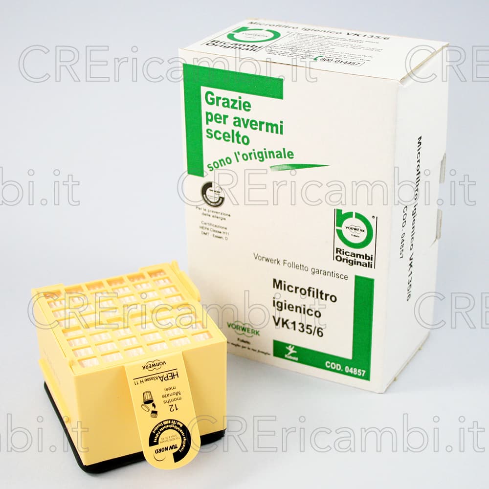 Microfiltro Igienico per Folletto VK135, VK136 - 2