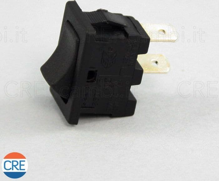 Pulsante Micro per Ferro da Stiro, 16A, 19x13mm, 2 Faston da 4.8mm – Imetec – elettronica
