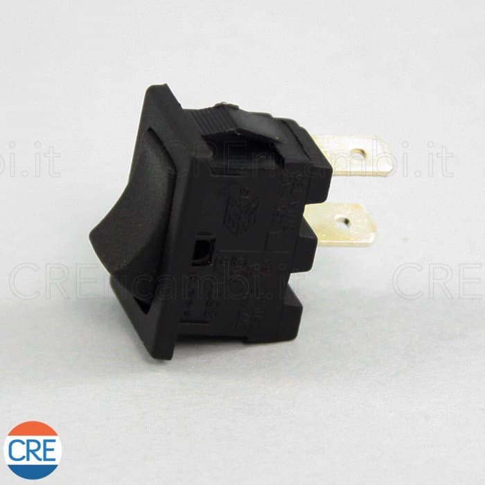 Pulsante Micro per Ferro da Stiro, 16A, 19x13mm, 2 Faston da 4.8mm - 2