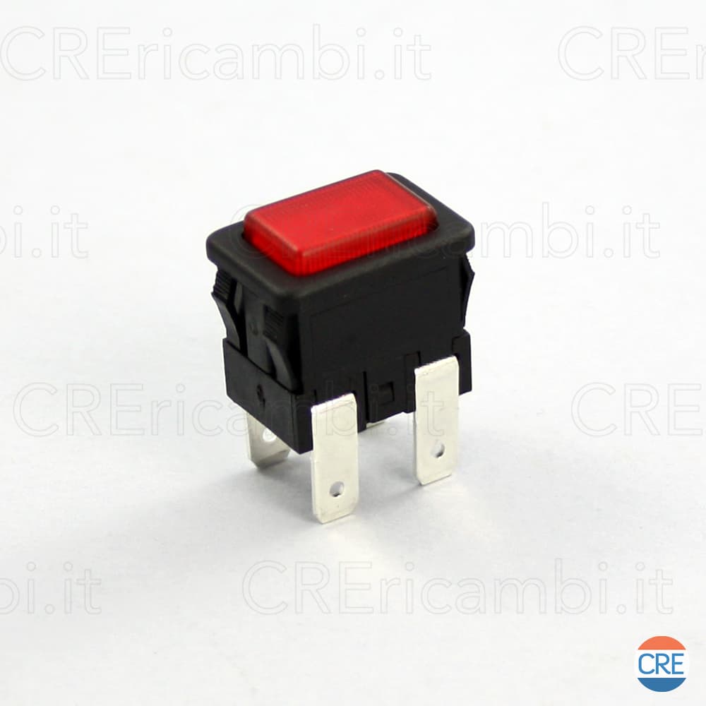 Interruttore Luminoso Rosso per Vaporella 505, 535, Silver, Happy, Blue Moon 2.0 - 2