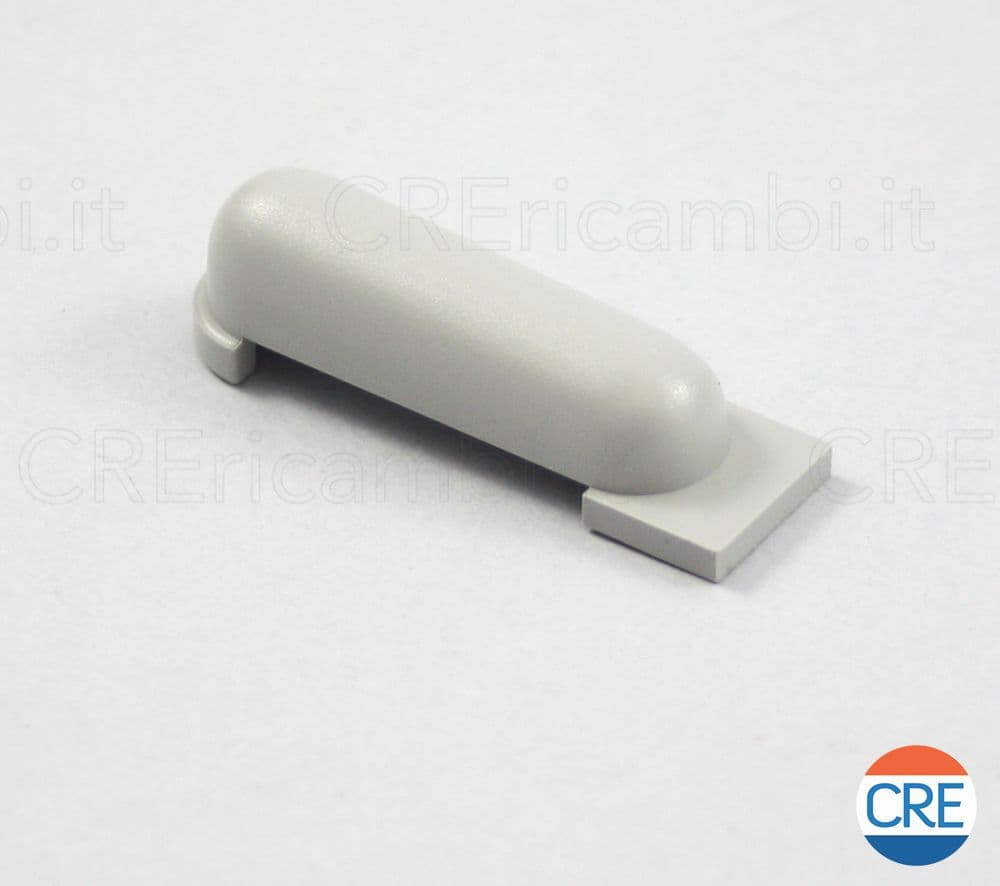 Pulsante Tasto Vapore Grigio per Vaporella 2H Professional FI000031/68, PLEU0033 – Polti – bianco