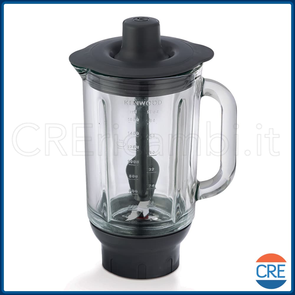 Accessorio Frullatore Vetro Thermoresist per Impastatrice Kenwood - 2