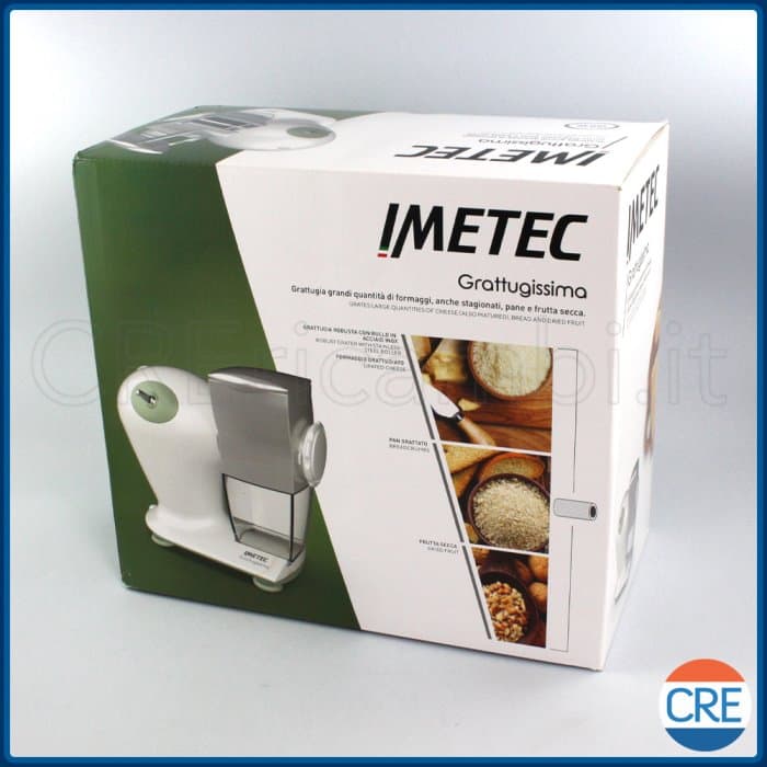 Grattugia Grattugissima Imetec, Rullo Inox, 150W, Contenitore Estraibile - 2