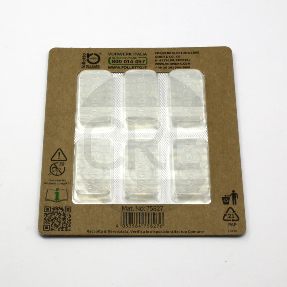 Profumo Dovina x6 per Sacchetti Folletto VK135, VK136, VK131, VK130, VK122, VK121, VK120 - 2