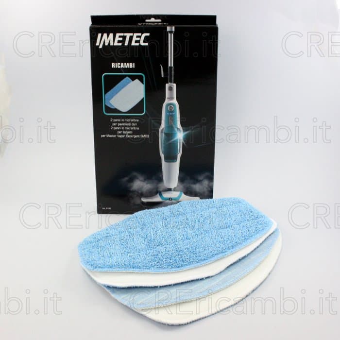 Panni Microfibra x4 per Master Vapor N3001 SM02, M6001 SM03, M3401 SM04 - 2
