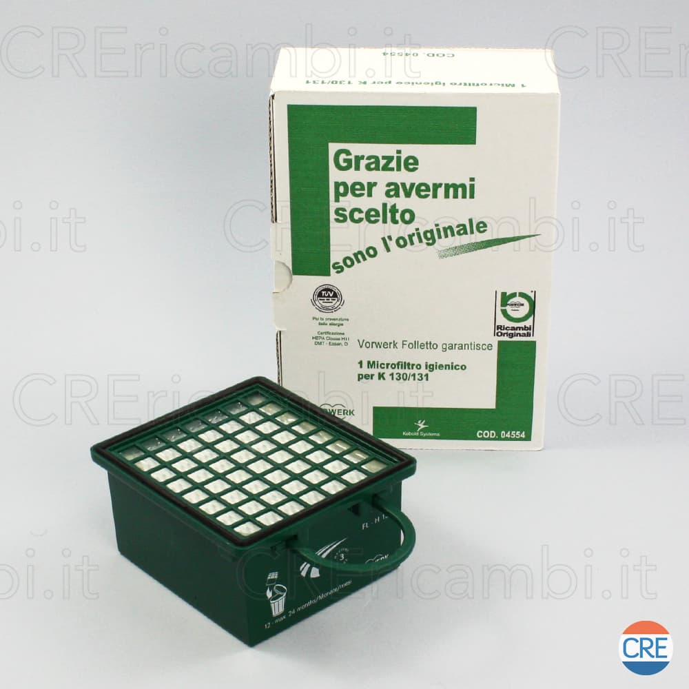 Microfiltro Igienico per Folletto VK130, VK131 - 2