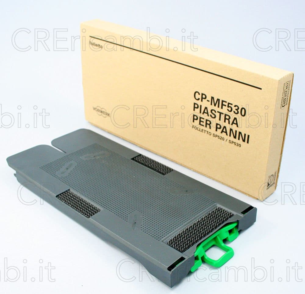 Piastra Panni per PuliLava SP520, SP530 – Vorwerk – verde