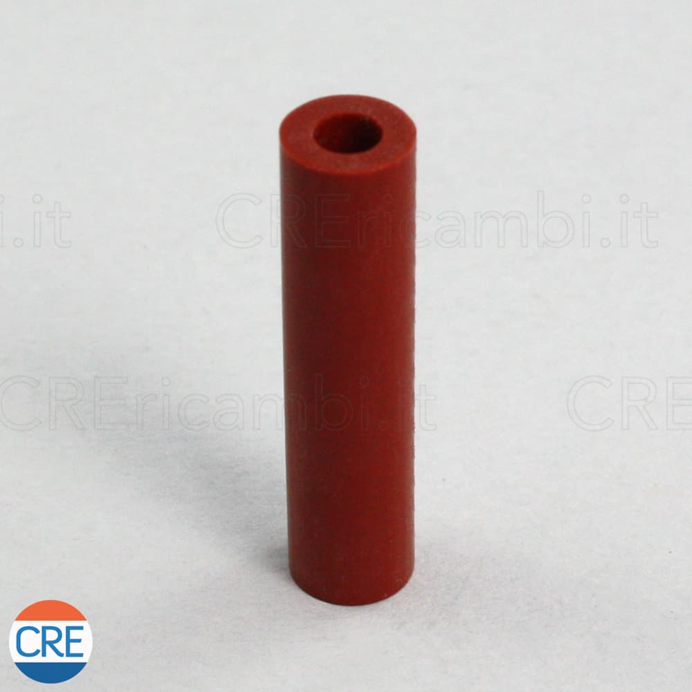 Tubo in Silicone Rosso per Ingresso Vapore Piastra Ferro da Stiro Polti - 2