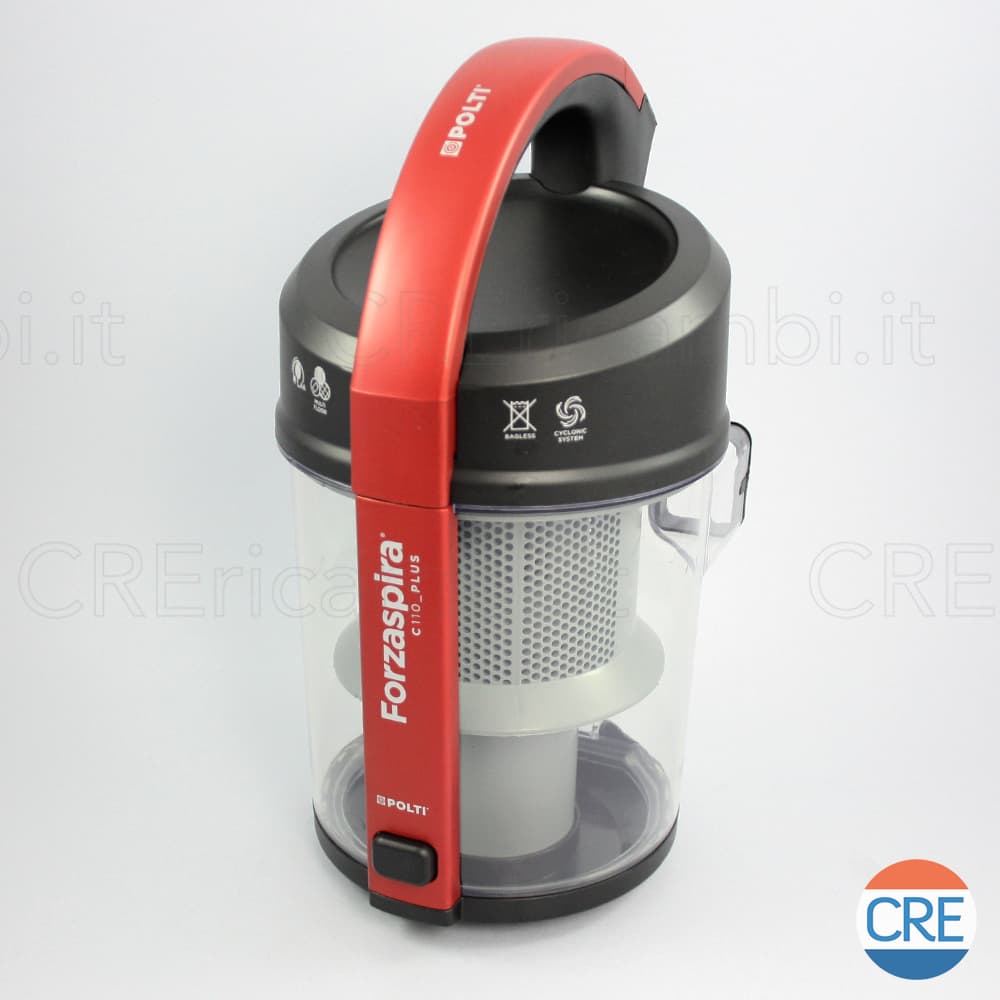 Contenitore Serbatoio Completo per Forzaspira C110, C110 Plus, C115 Plus - 2