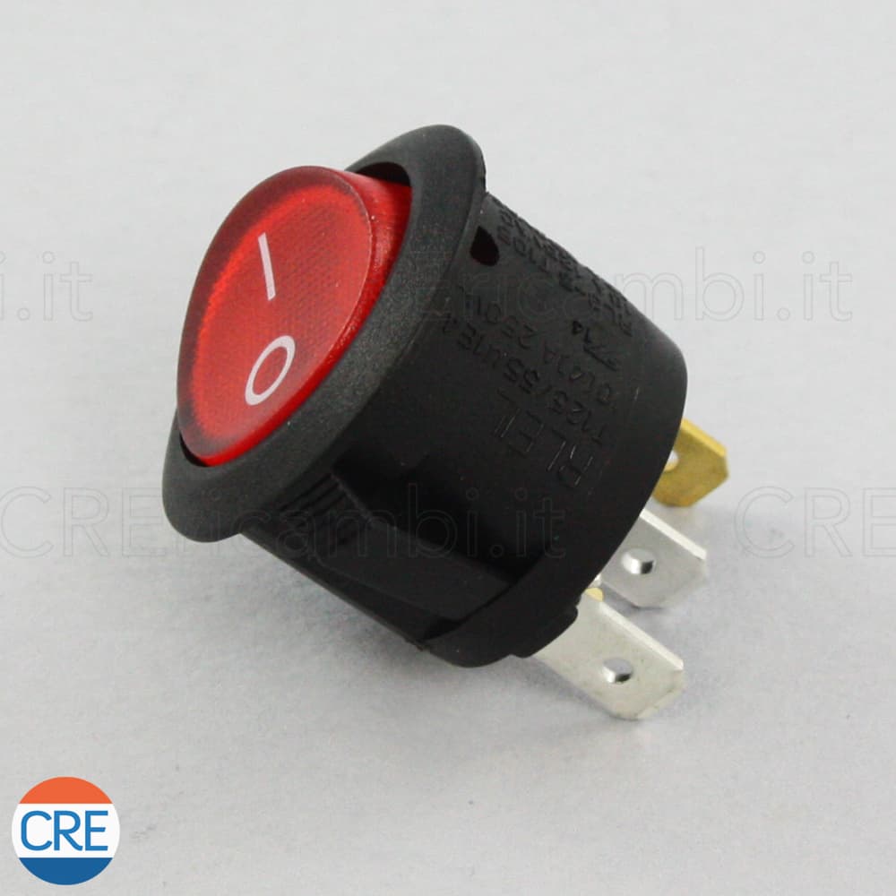 Interruttore Luminoso Circolare per Vaporella Easy, Forever 630, 650 - 2