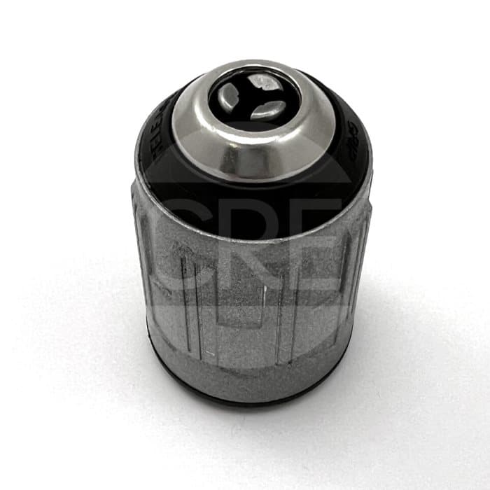Mandrino Autoserrante, 2-13 mm, Ghiera Singola per BDK600, CD714CRES, KR653, KR806K – Black & Decker – grigio