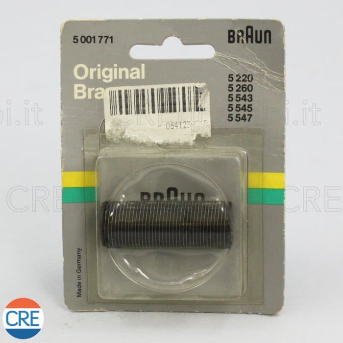 Lame Coltelli per Rasoio 5220, 5260, 5545, 5547, Synchron, Micron, Sixtant - 2