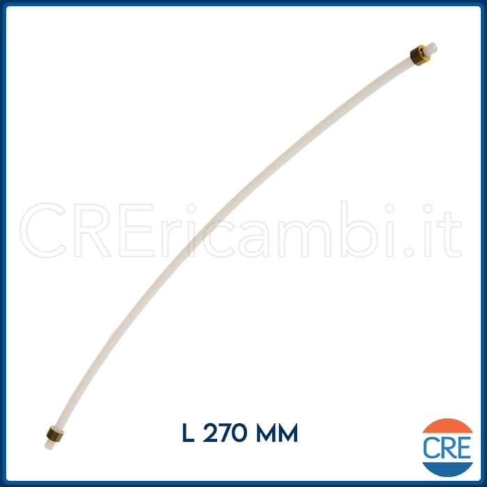 Tubo con 2 Boccole 270mm per Autentica, Cappuccino, Dinamica, Eletta, Intensa, Magnifica, PrimaDonna - 2
