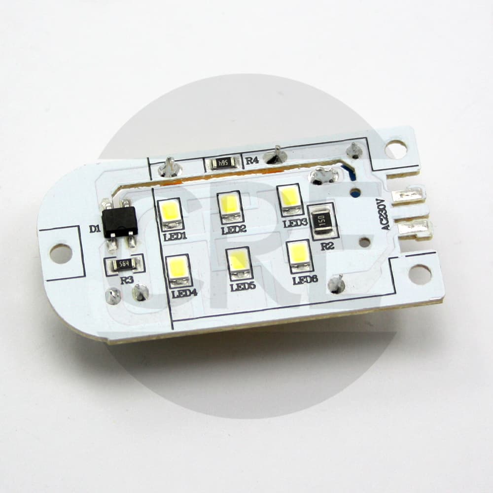 Scheda Lampadina Luce Led BDL 220V per Frigorifero Atlantic, Bauknecht, Indesit, Ignis, Sharp, Smeg, Vestel, Whirlpool - 3