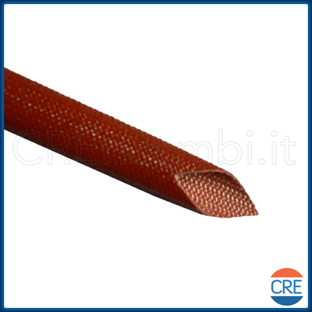 Guaina Rossa Vetrotex, Silicone, 6 mm, 1 metro - 2