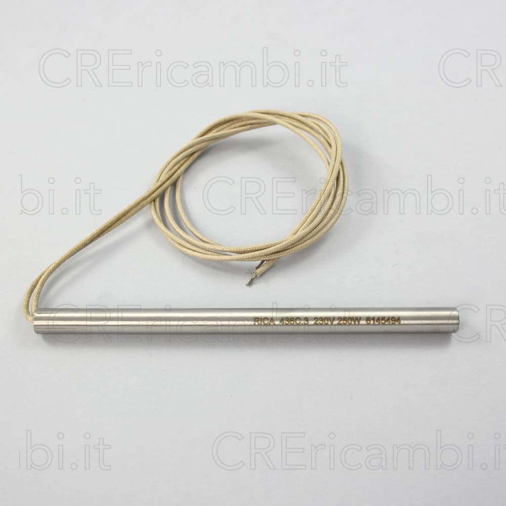 Resistenza Accensione 152 mm, 250W per Stufa Pellet TMC, Extraflame, Dalzotto - 2